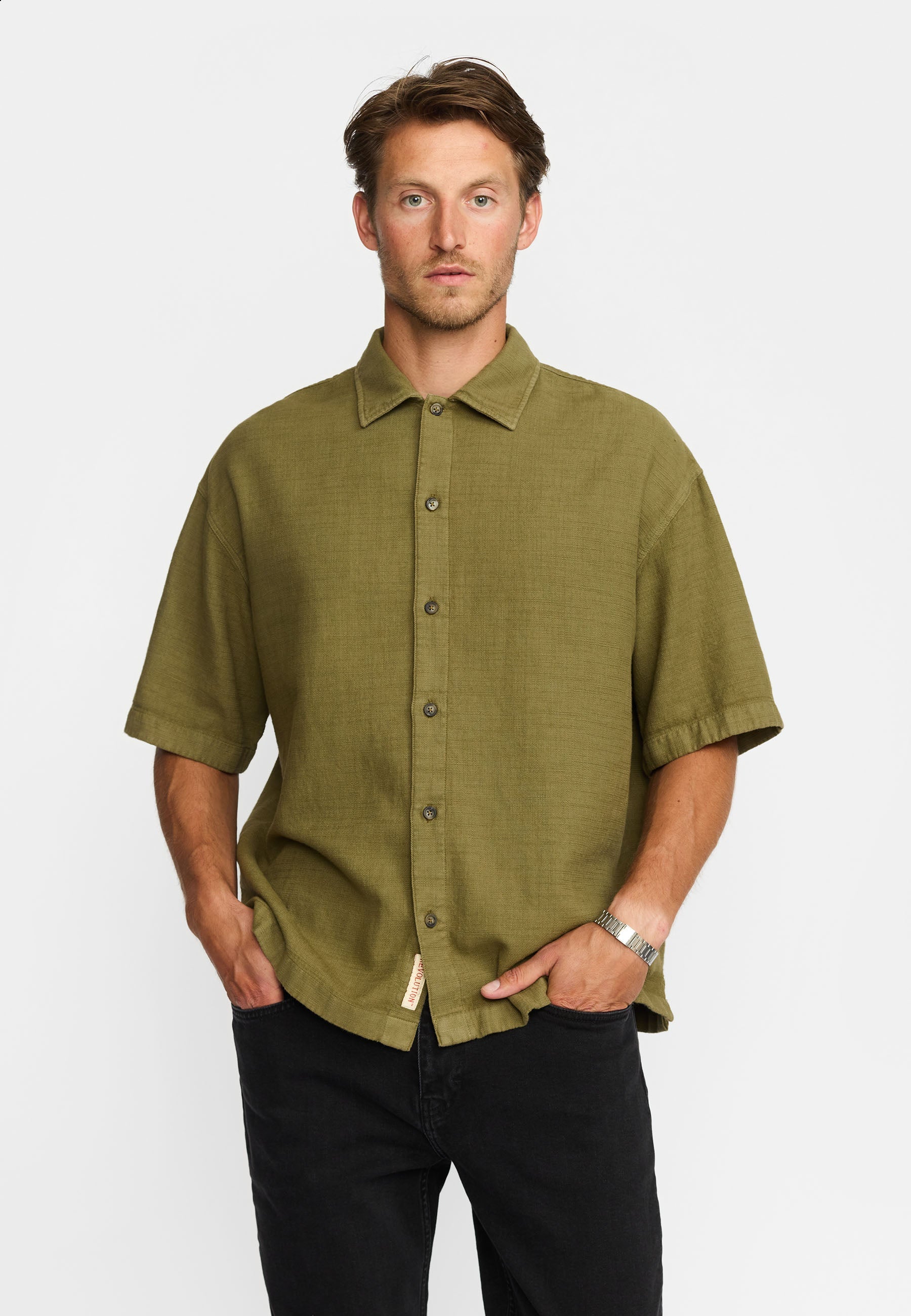 Revolution Oversize Short-sleeved Shirt / 3153 - Lightarmy