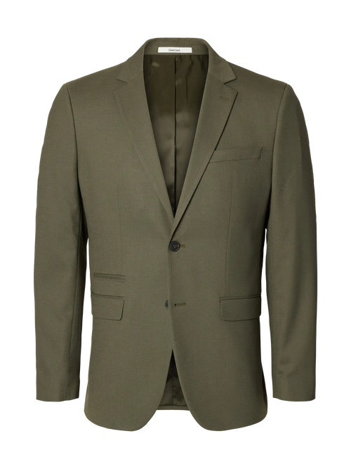 Selected Slim blazer i Kalamata olivengrøn – produktbillede
