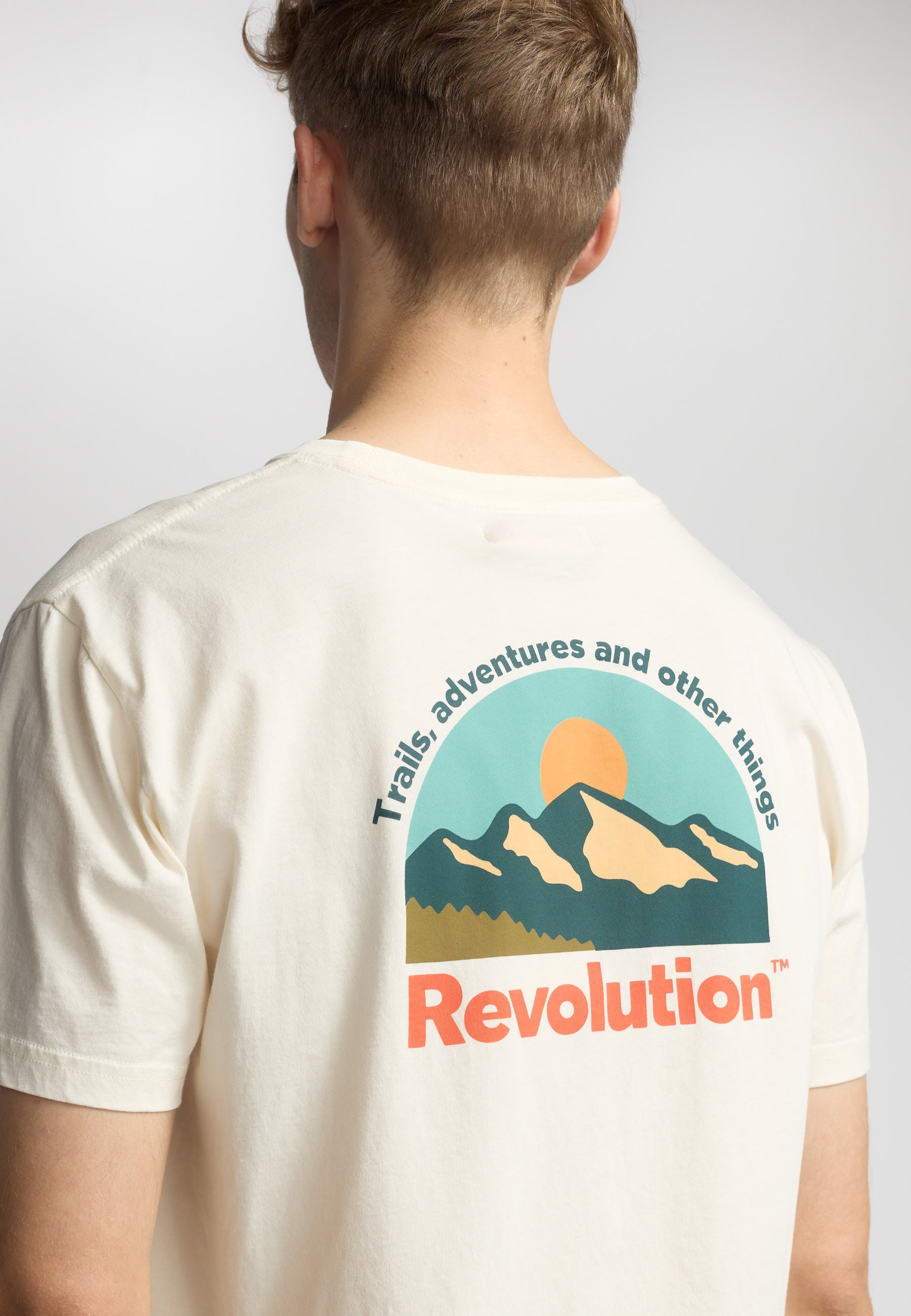 Revolution Printed T-shirt / 1422 SCA - Offwhite