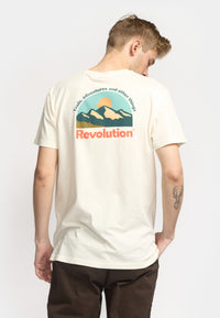 Revolution Printed T-shirt / 1422 SCA - Offwhite