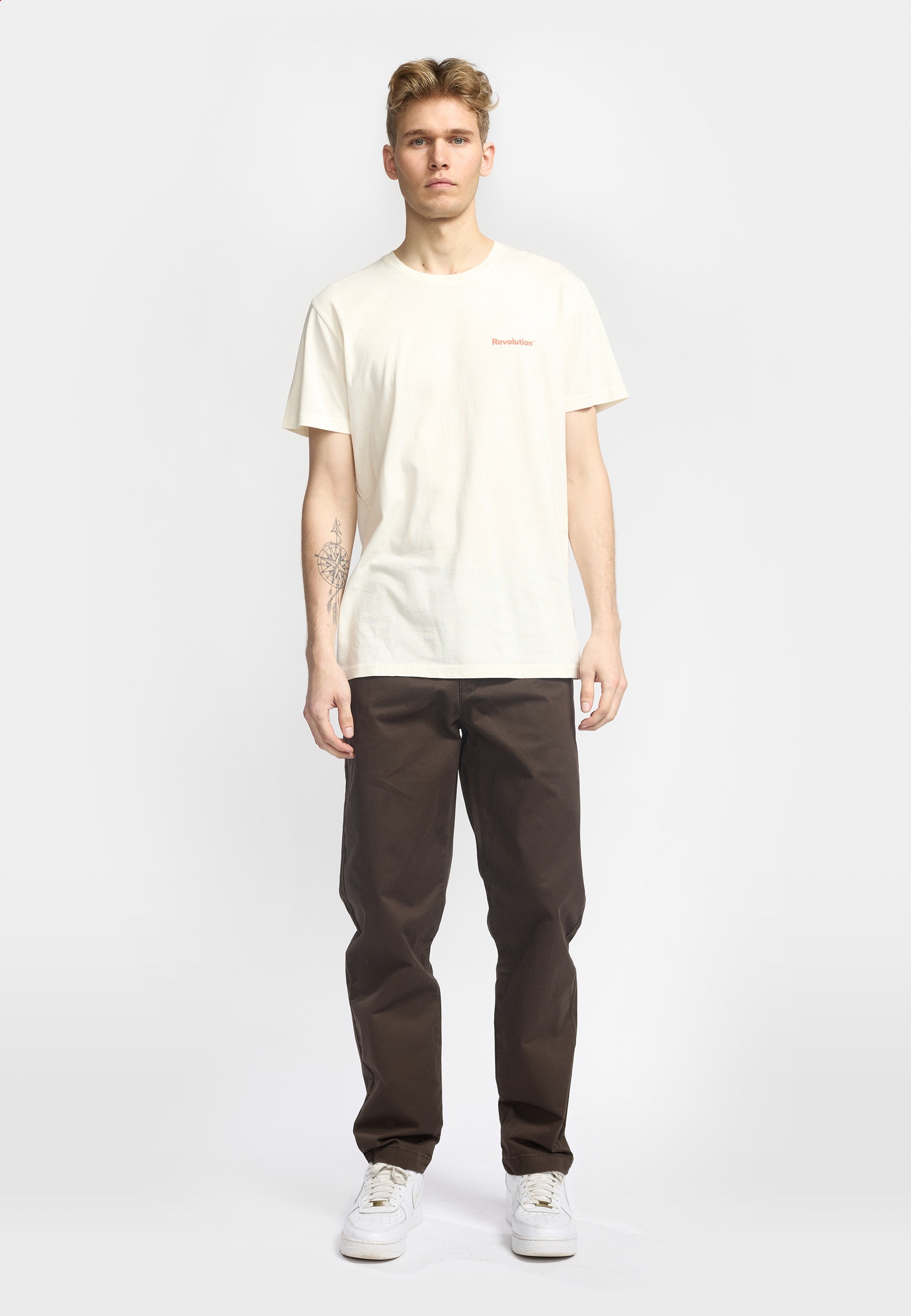 Revolution Printed T-shirt / 1422 SCA - Offwhite