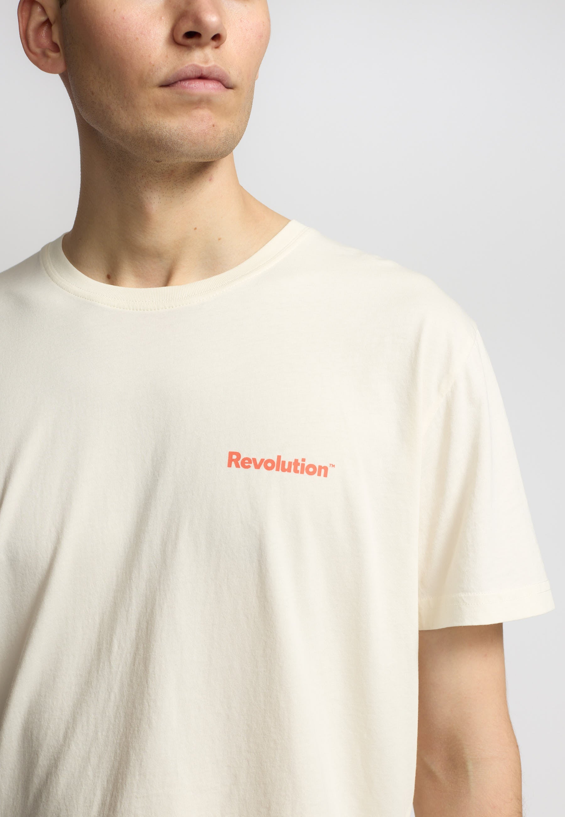 Revolution Printed T-shirt / 1422 SCA - Offwhite
