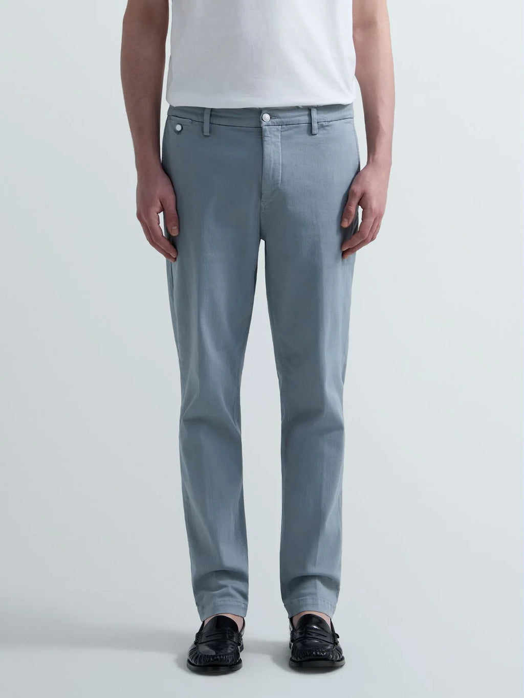 Replay m9722e BENNI REGULAR-FIT CHINO JEANS - PEWTER BLUE