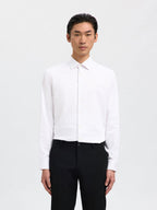 Selected Performance Stretch Slim Fit Skjorte - Bright White