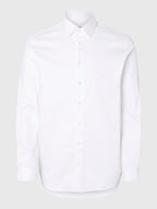 Selected Performance Stretch Slim Fit Skjorte - Bright White