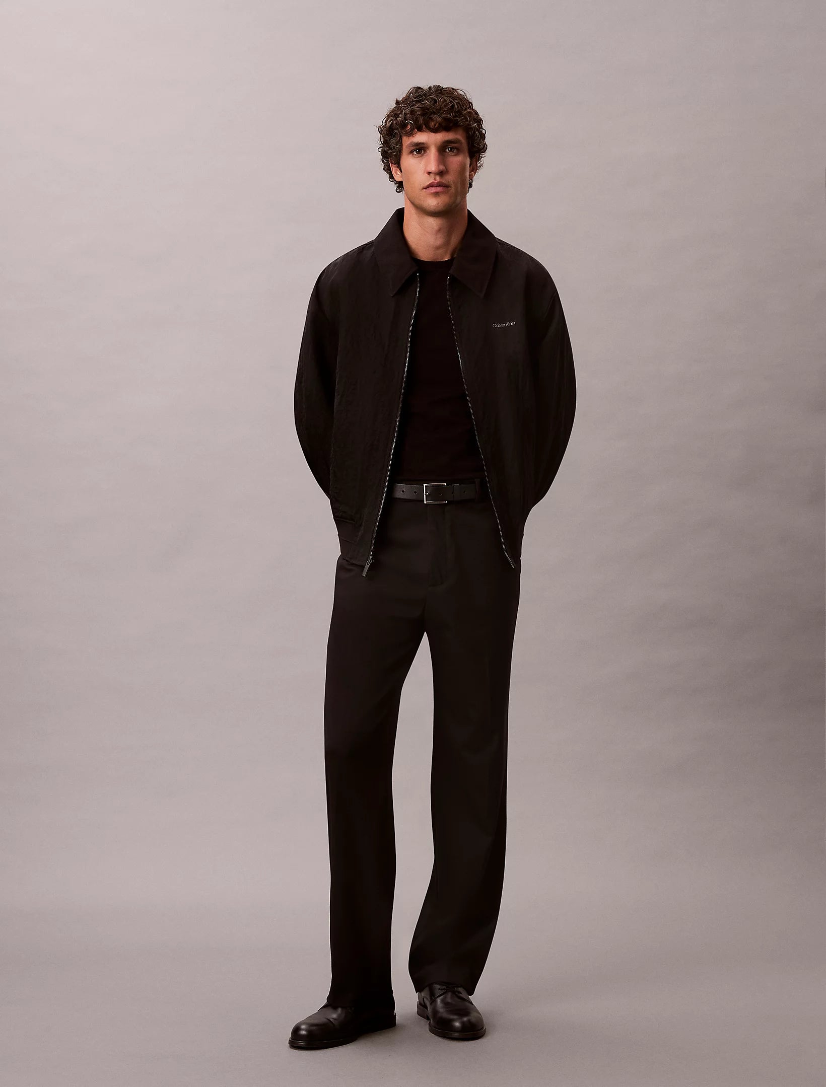 Calvin Klein STRETCH SLIM FIT T-SHIRT - Black