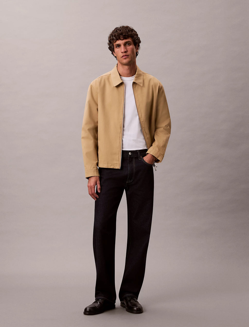 Calvin Klein STRETCH SLIM FIT T-SHIRT - Bright White