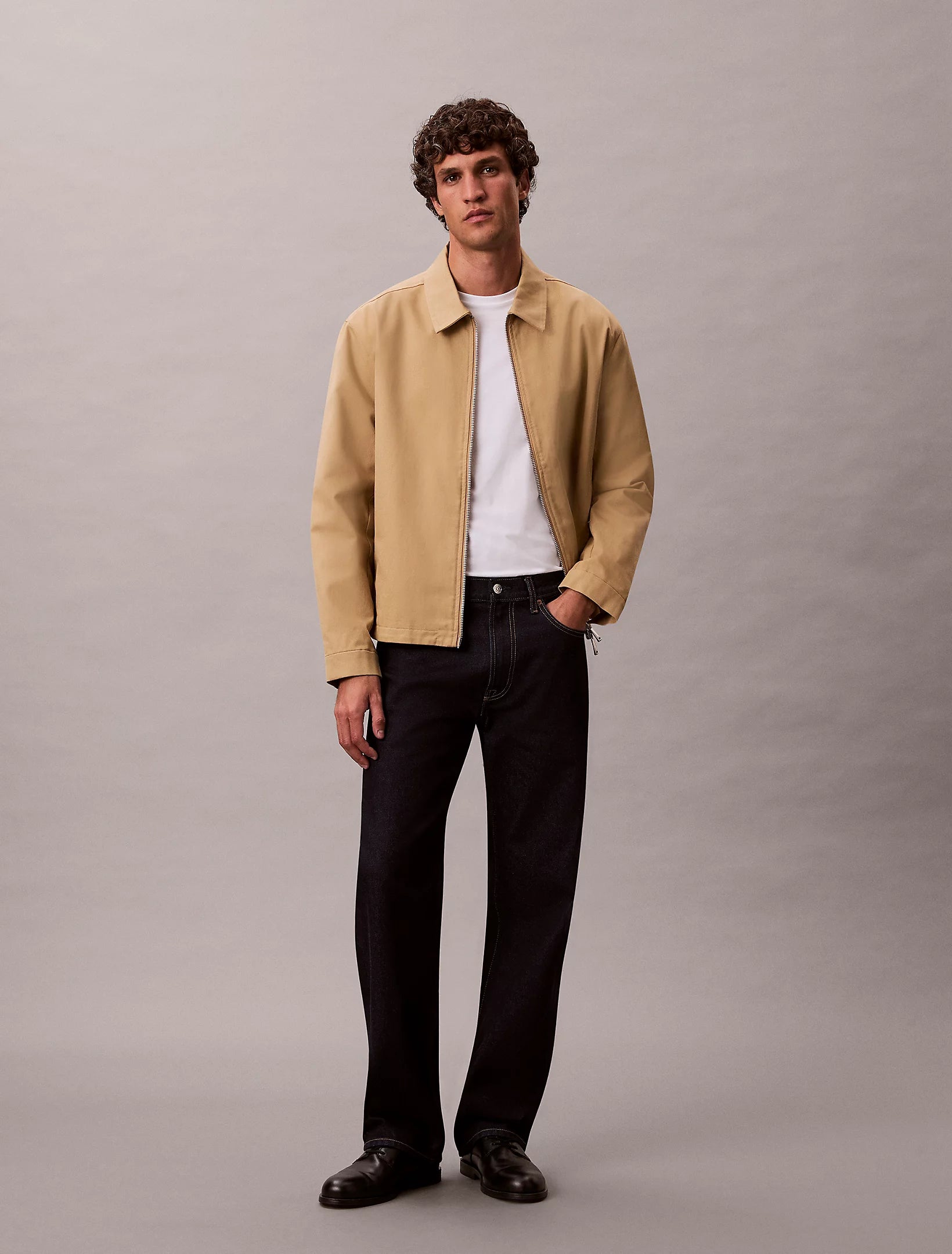 Calvin Klein STRETCH SLIM FIT T-SHIRT - Bright White