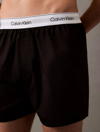 Calvin Klein - 3 Pack Slim Boxers - Icon Cotton Stretch - Supermen.dk
