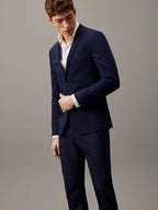 Calvin Klein Slim single - breasted wol stretch Blazer - Supermen.dk