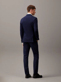 Calvin Klein Slim single - breasted wol stretch Blazer - Supermen.dk
