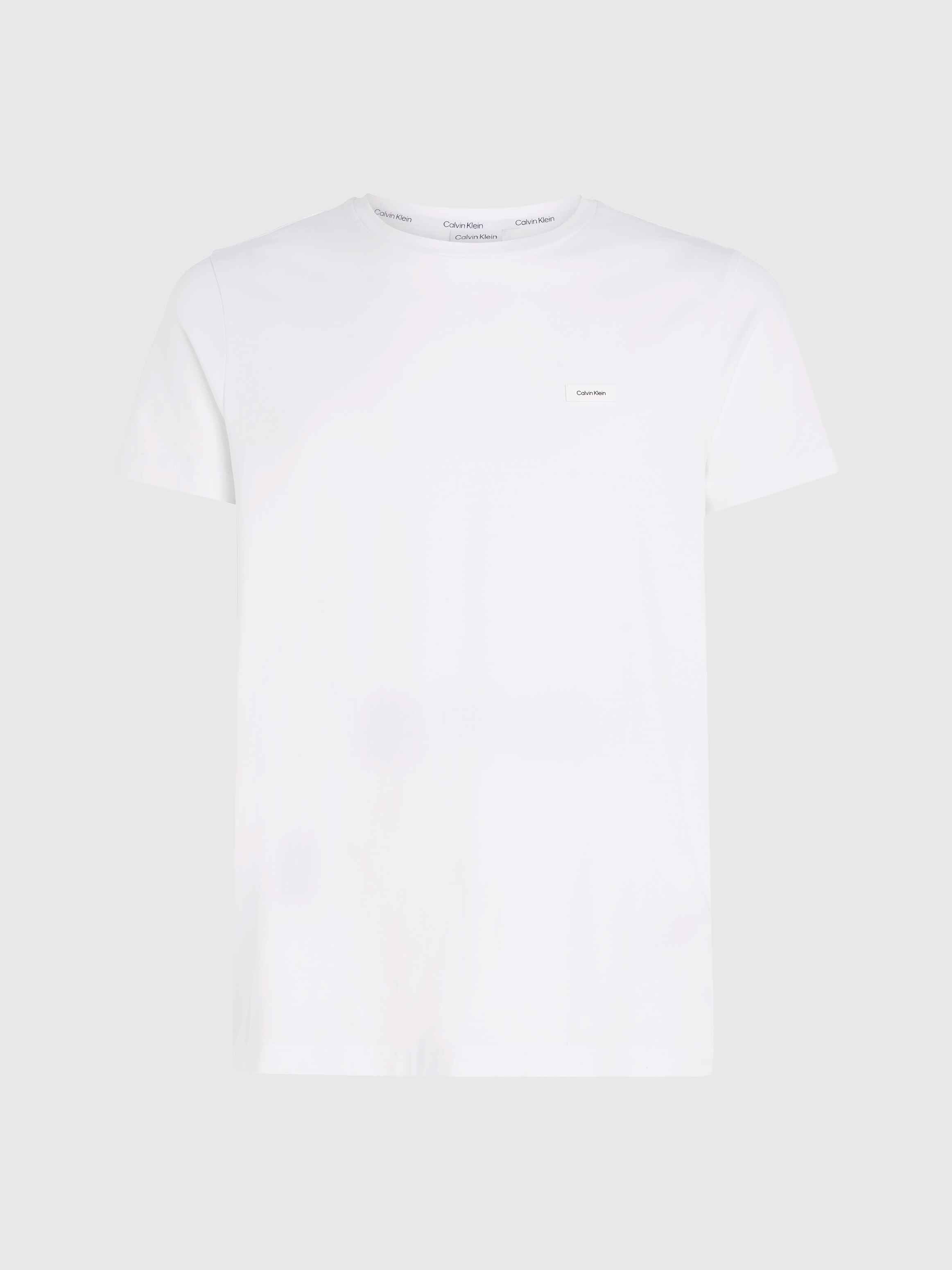 Calvin Klein STRETCH SLIM FIT T - SHIRT White - Supermen.dk