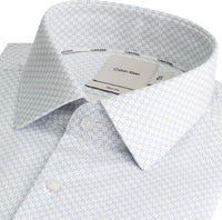 Calvin Klein TWILL BUSINESS PRINT SLIM SHIRT - Supermen.dk