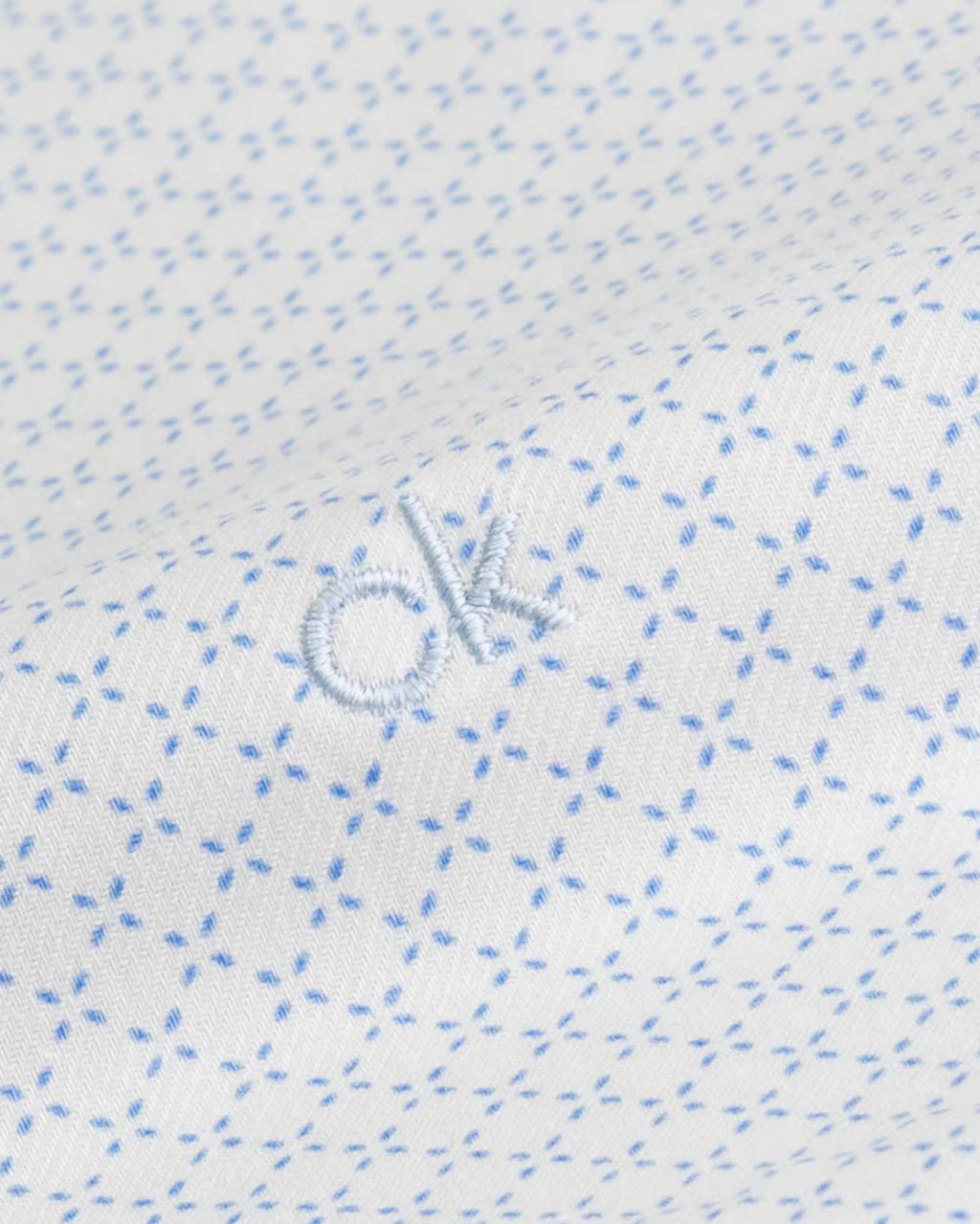 Calvin Klein TWILL BUSINESS PRINT SLIM SHIRT - Supermen.dk