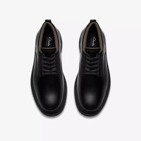 Clarks Badbury Lace Black Leather - Supermen.dk