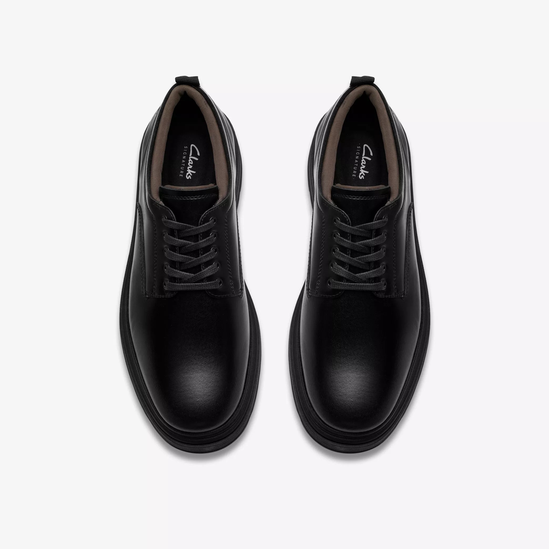 Clarks Badbury Lace Black Leather - Supermen.dk