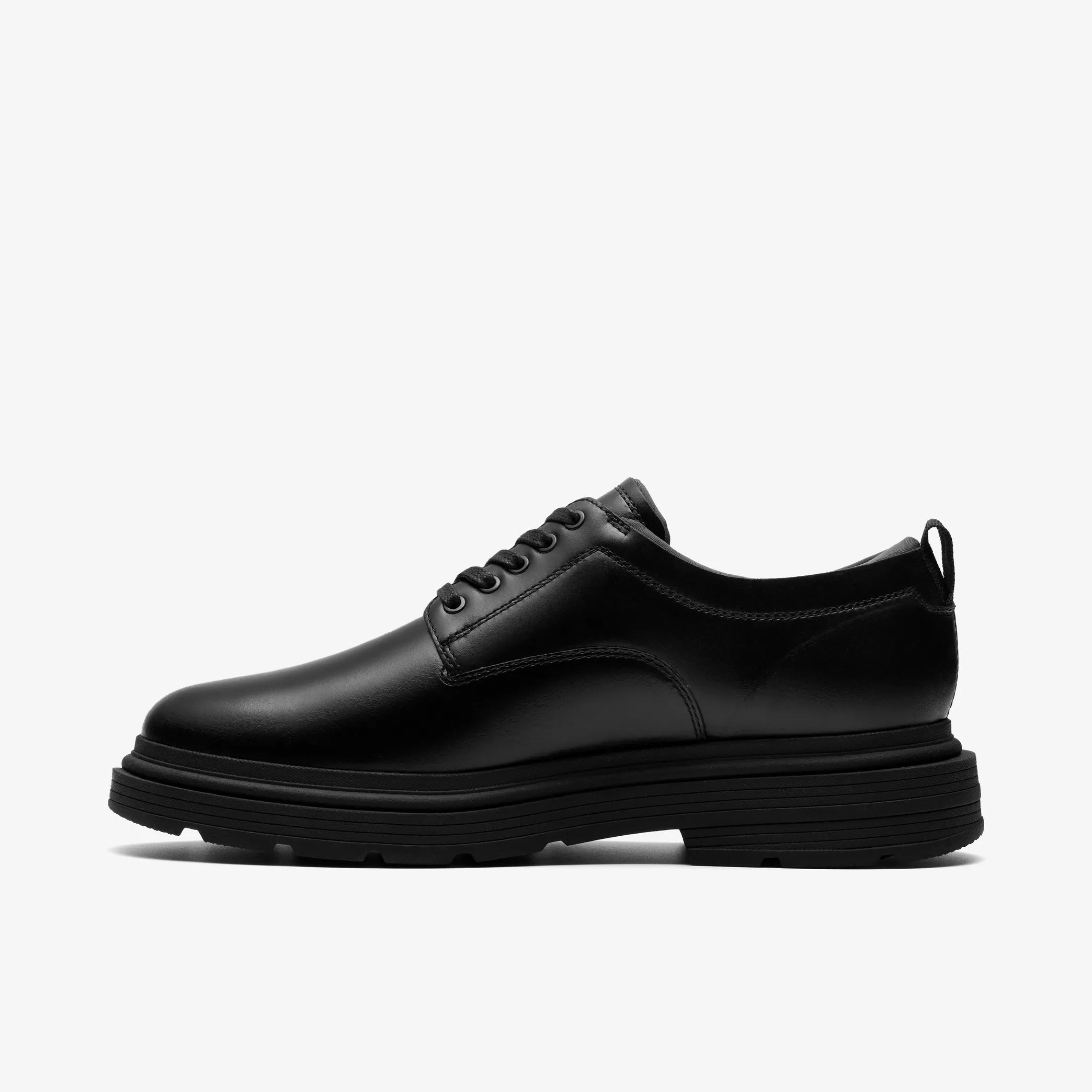 Clarks Badbury Lace Black Leather - Supermen.dk