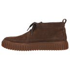 Clarks Torhill Lace Hi Dark Brown Nubuck - Supermen.dk
