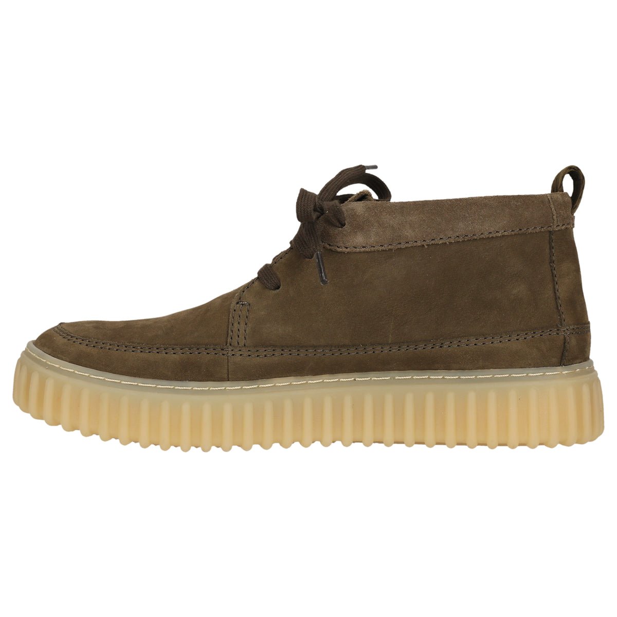 Clarks Torhill Lace Hi Khaki - Supermen.dk