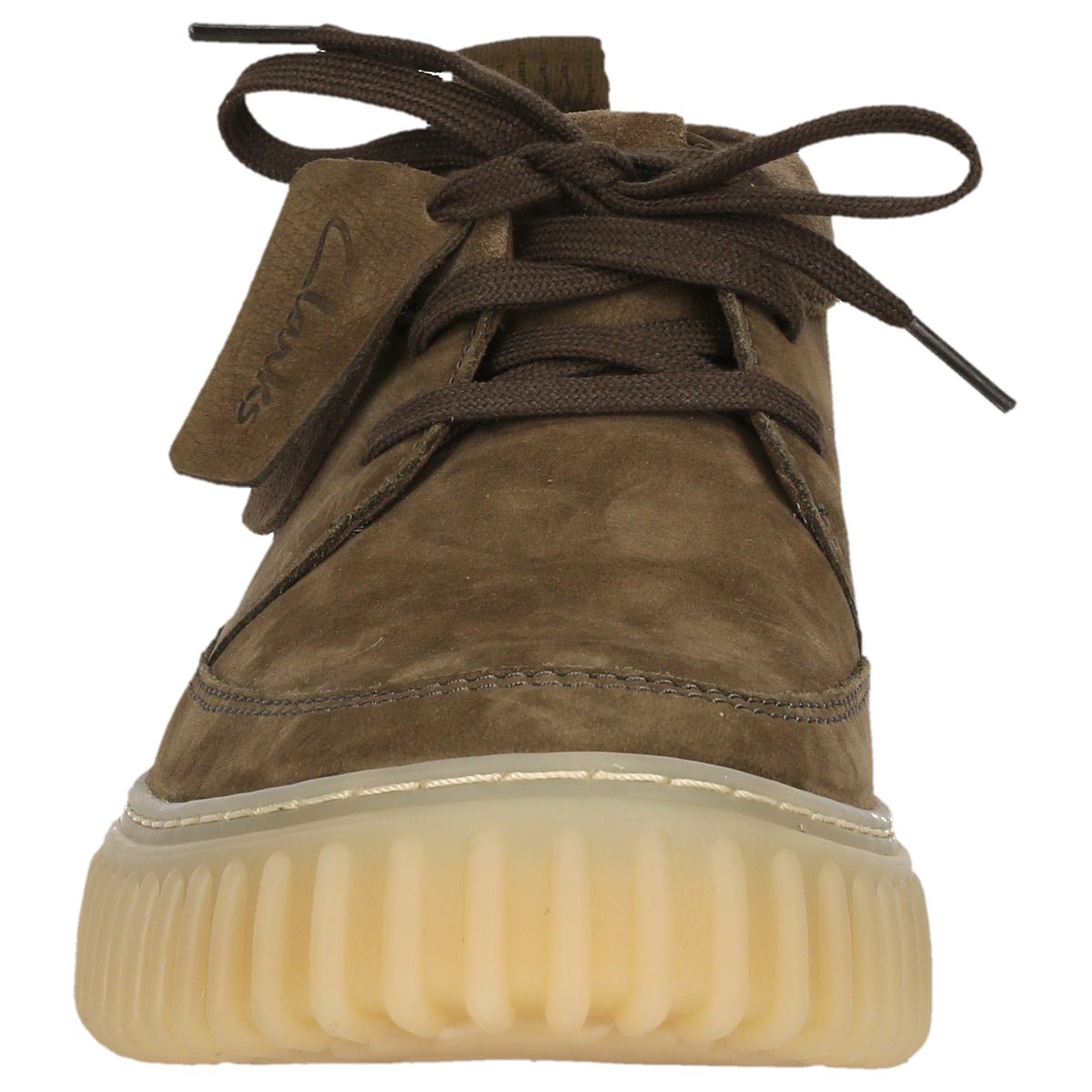 Clarks Torhill Lace Hi Khaki - Supermen.dk