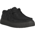Clarks Torhill Lo Black Suede - Supermen.dk