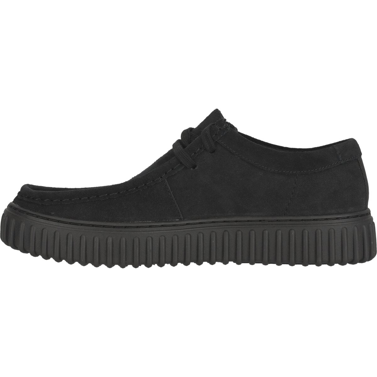 Clarks Torhill Lo Black Suede - Supermen.dk