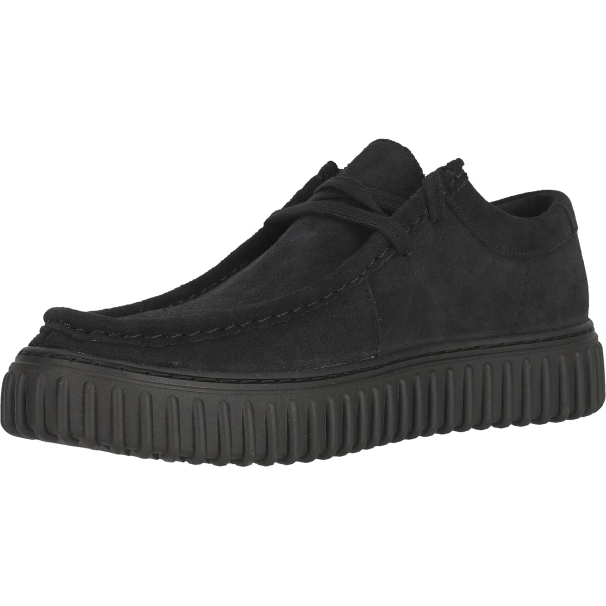 Clarks Torhill Lo Black Suede - Supermen.dk