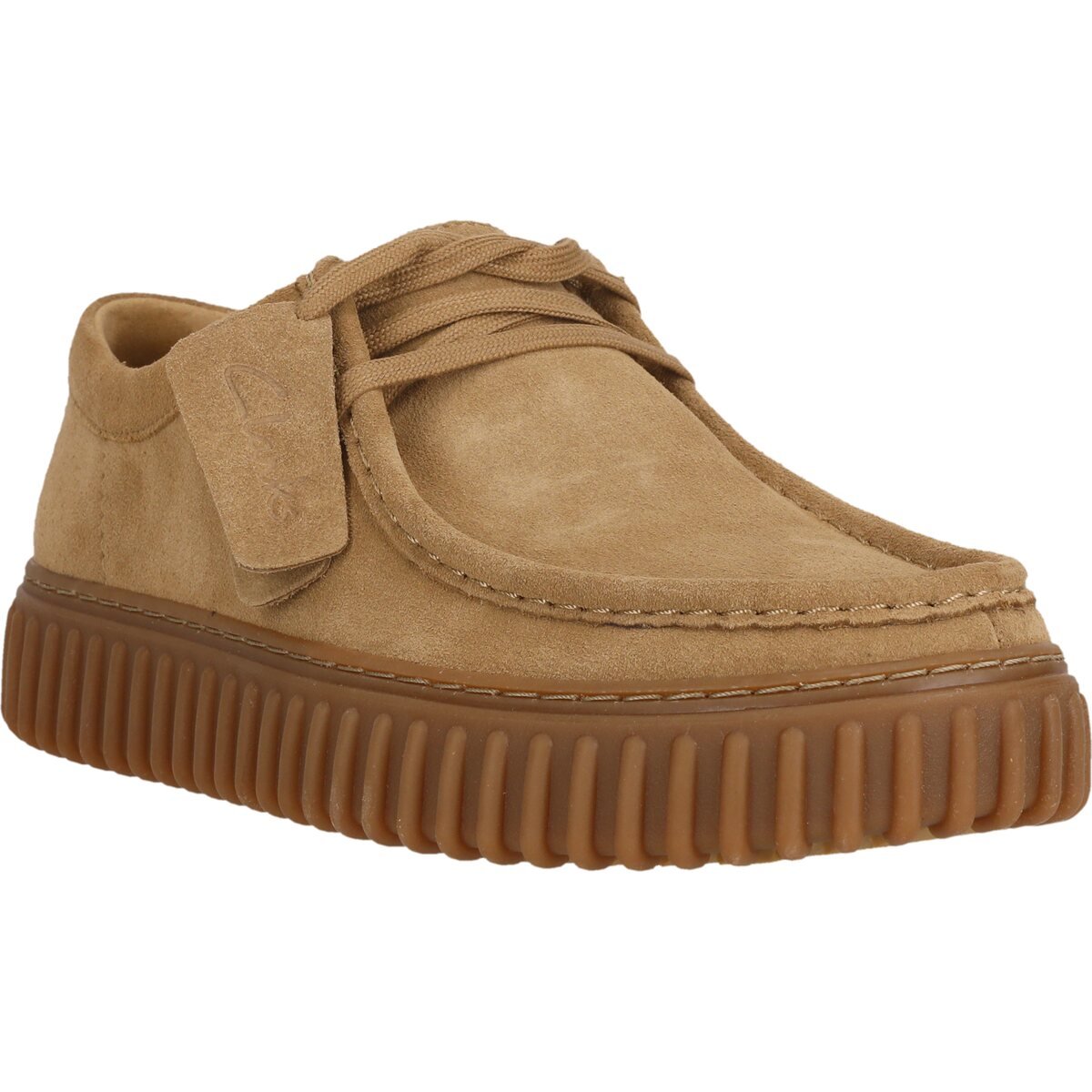 Clarks Torhill Lo – Dark Sand Suede