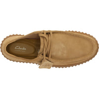 Clarks Torhill Lo Dark Sand Suede - Supermen.dk