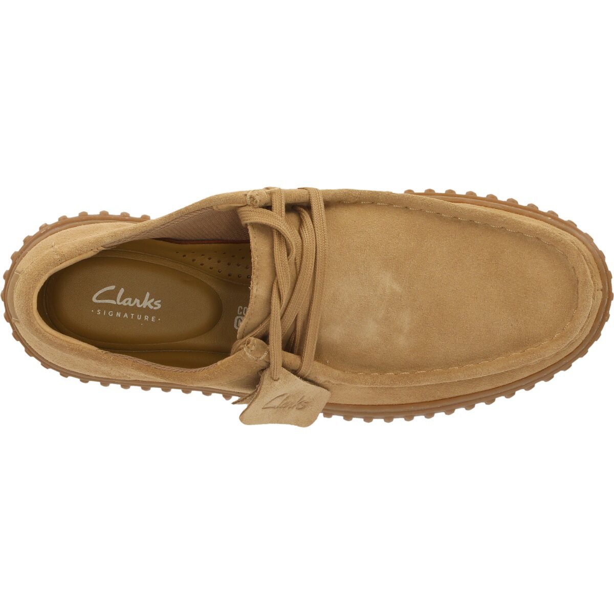 Clarks Torhill Lo Dark Sand Suede - Supermen.dk