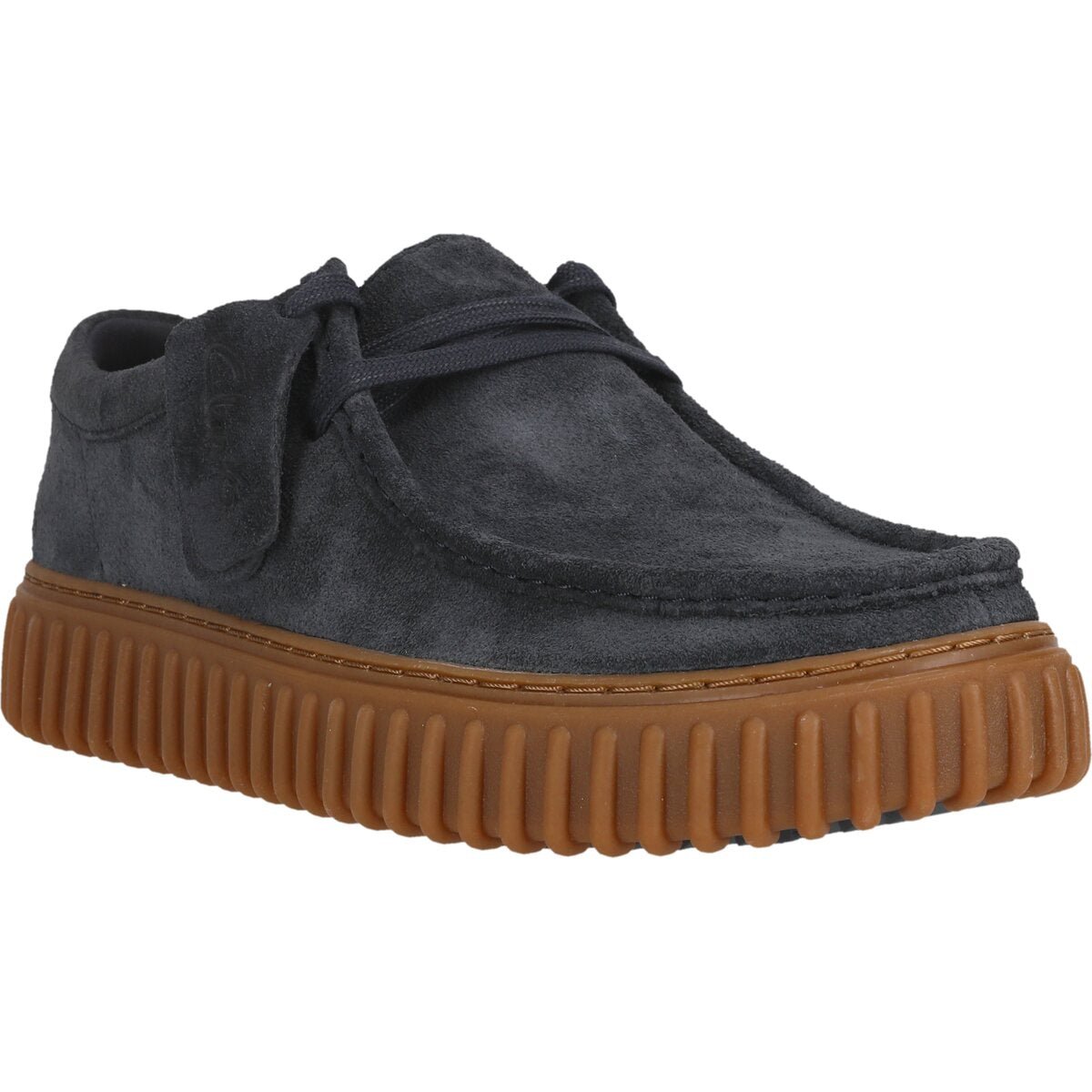 Clarks Torhill Lo Navy Suede - Supermen.dk