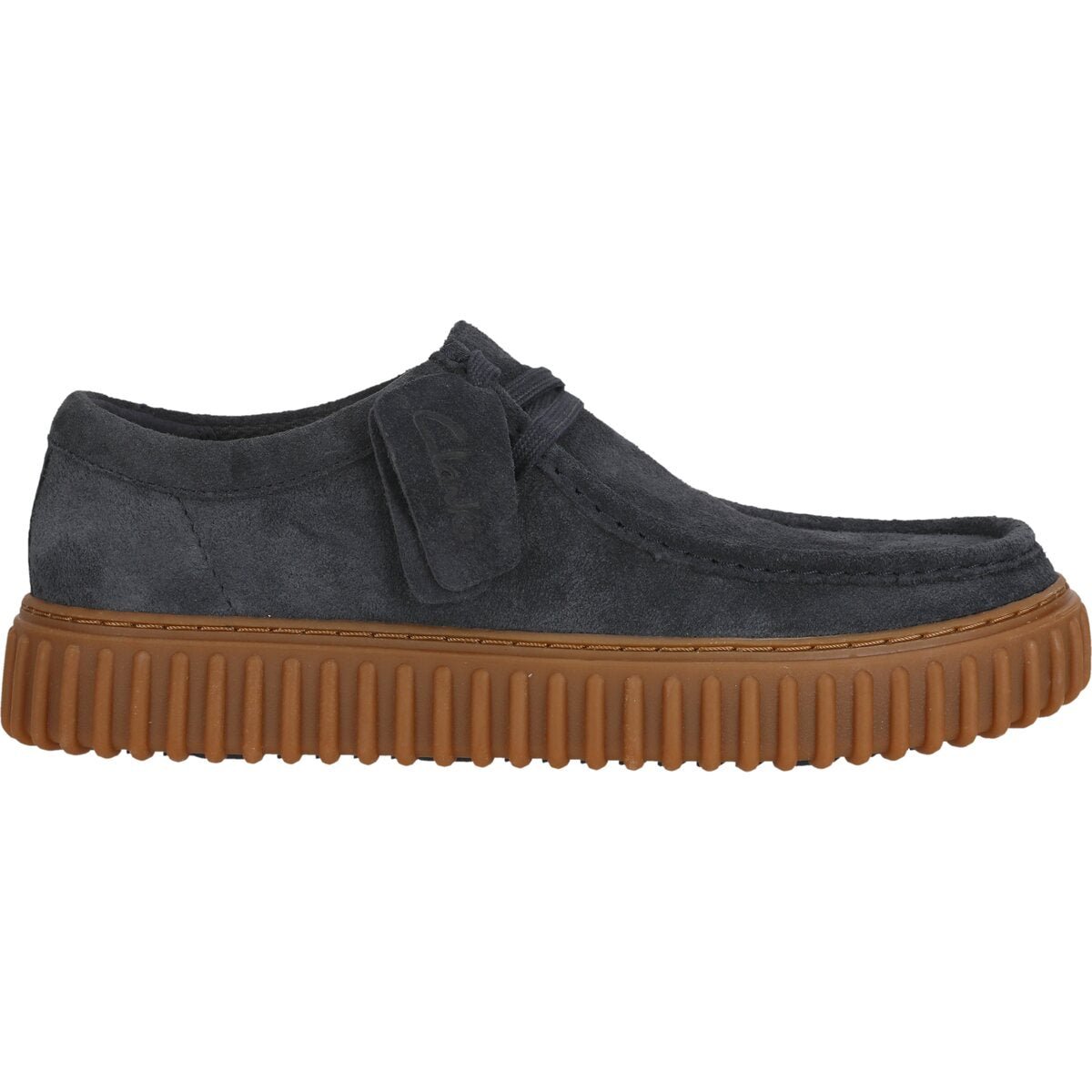 Clarks Torhill Lo Navy Suede - Supermen.dk