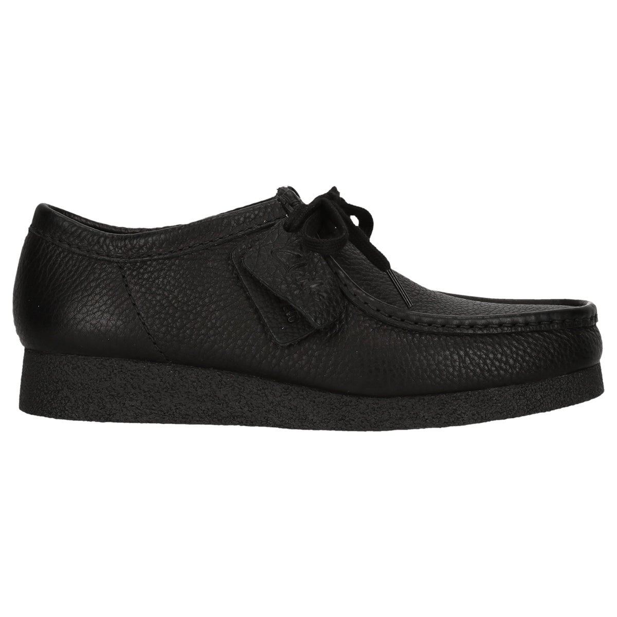 Clarks WallabeeEVO G Black Leather - Supermen.dk