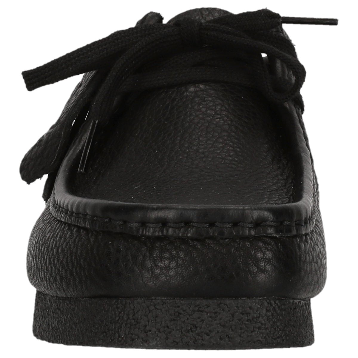 Clarks WallabeeEVO G Black Leather - Supermen.dk