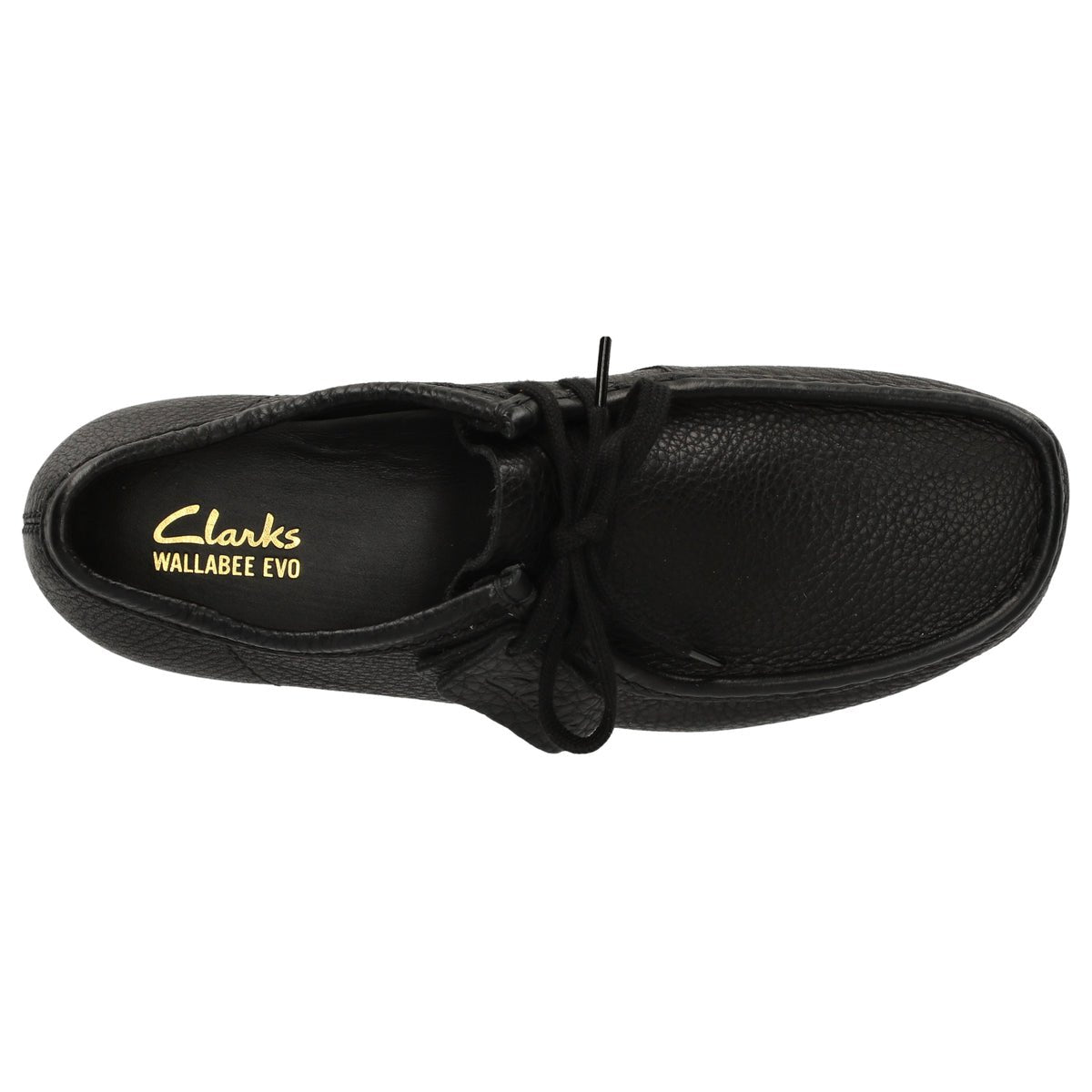 Clarks WallabeeEVO G Black Leather - Supermen.dk