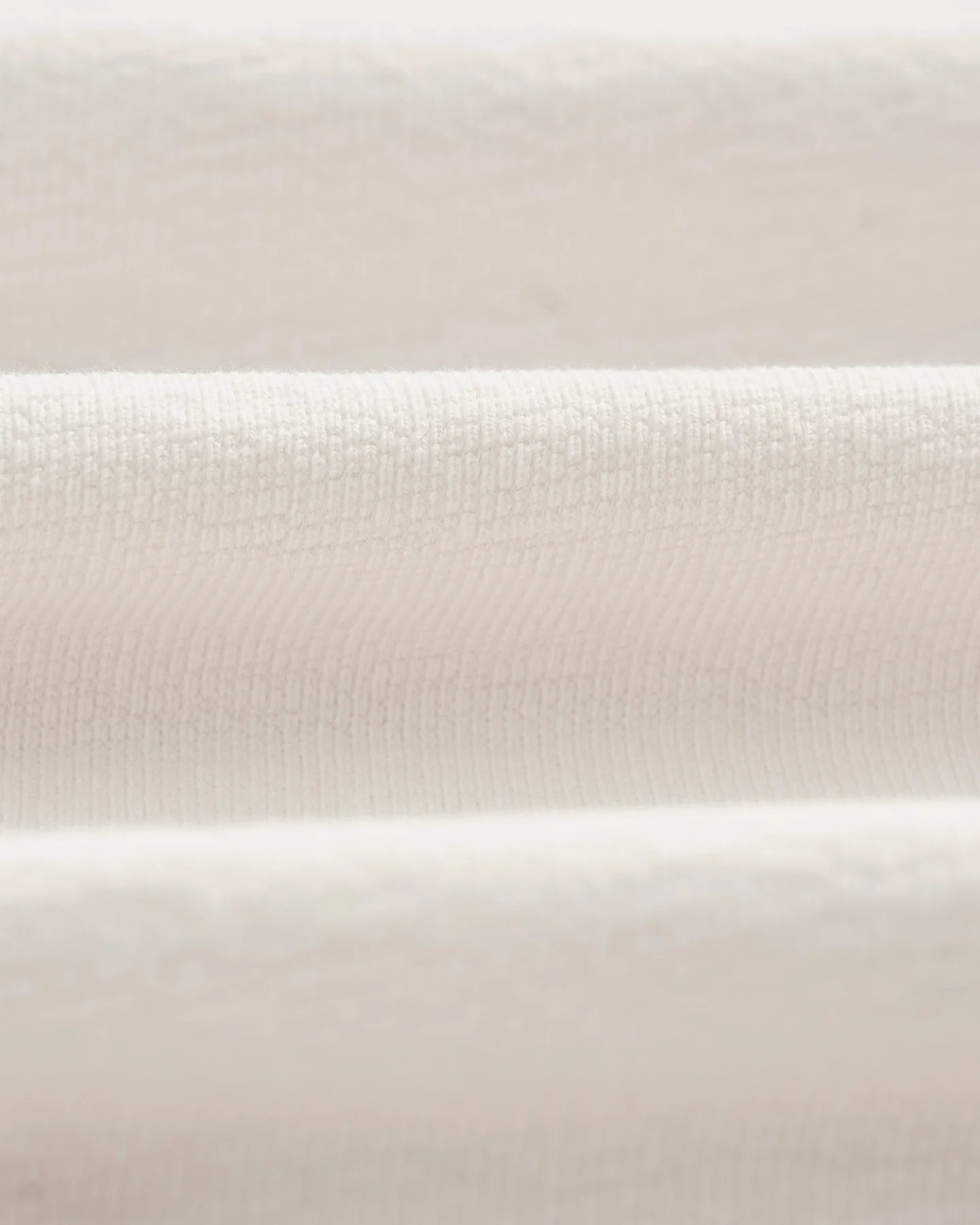 Dean - Ecru Textured Organic Cotton T-Shirt - Supermen.dk
