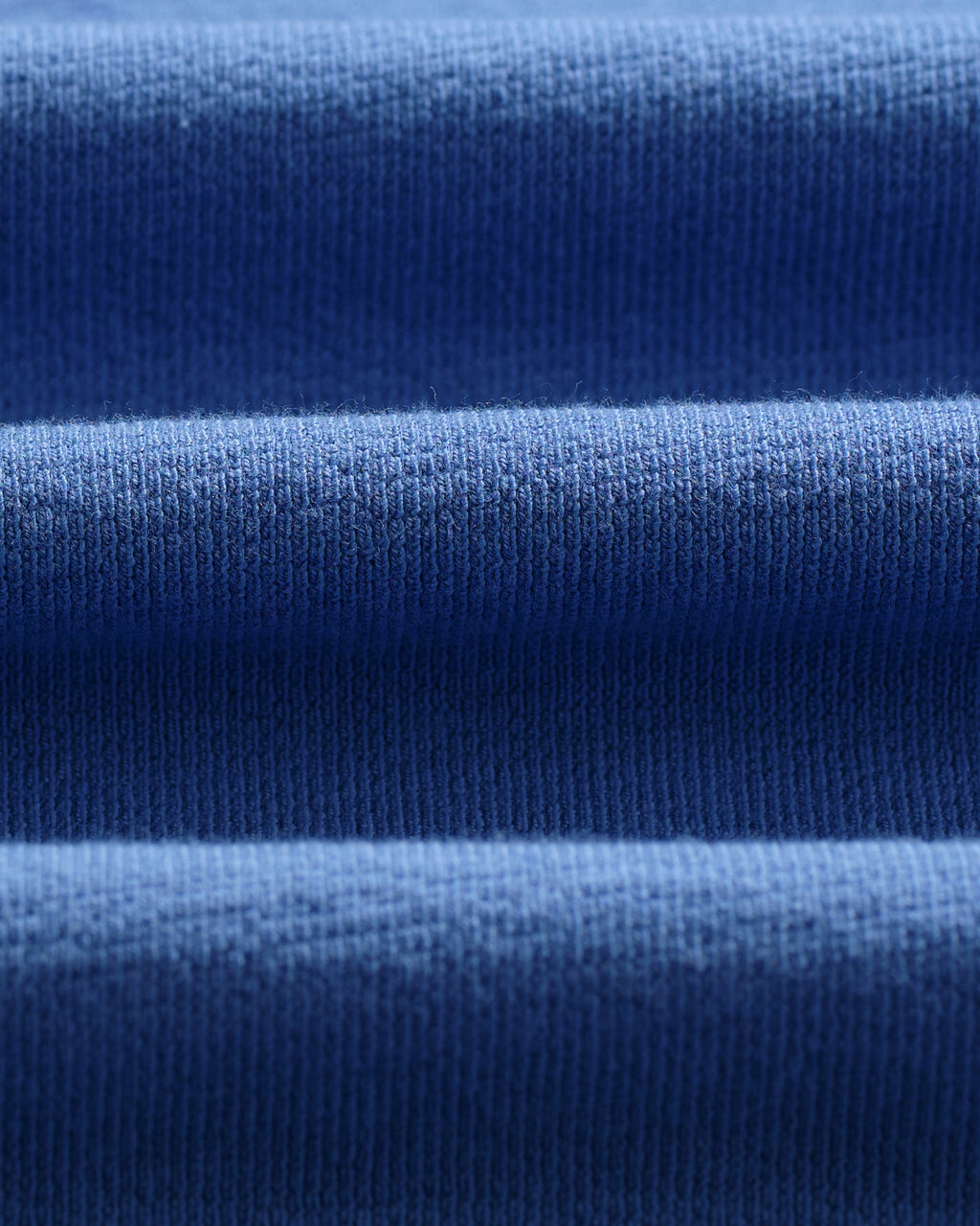 Wax London Dean Textured T-Shirt - French Blue