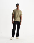 Wax London Dean Textured T-Shirt - Green