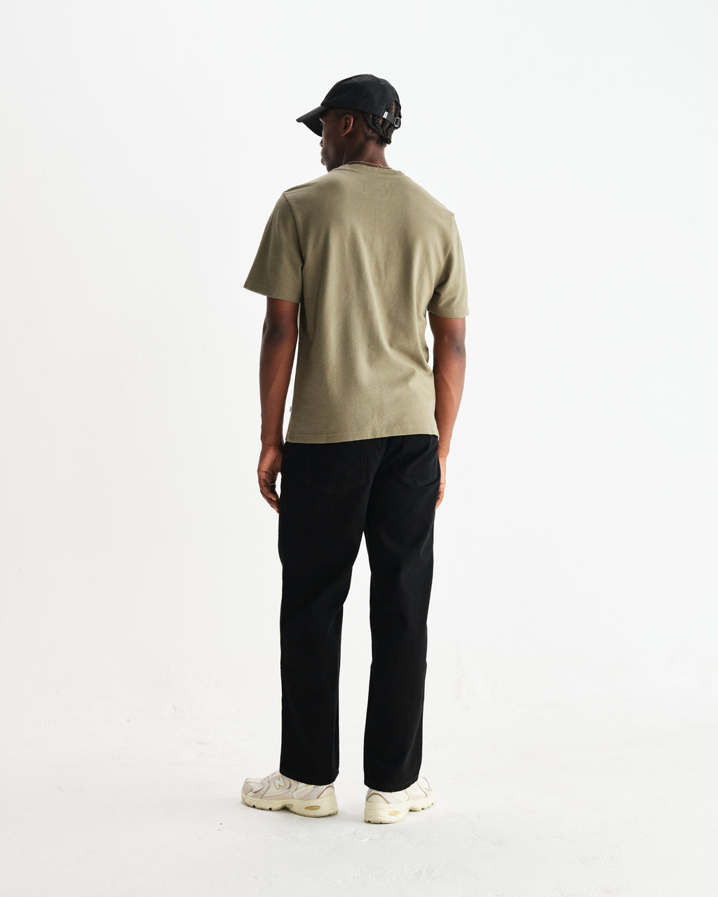 Wax London Dean Textured T-Shirt - Green
