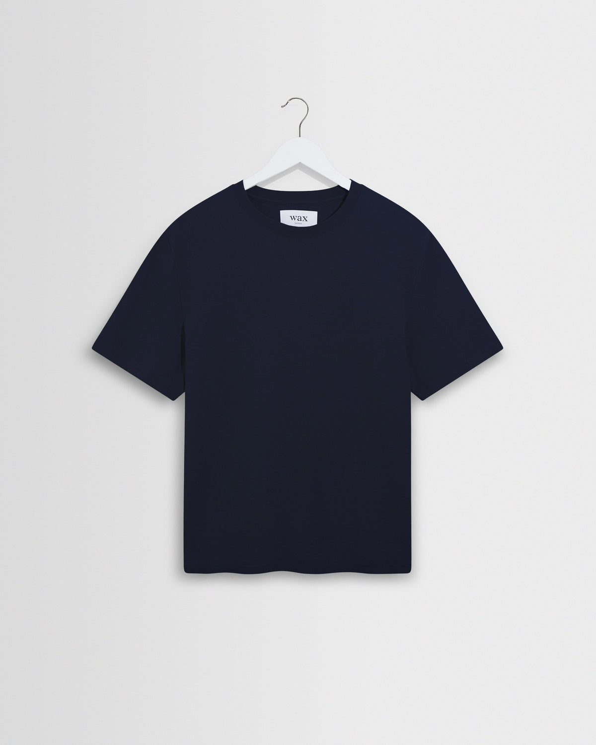 Wax London Dean Textured T-Shirt - Navy