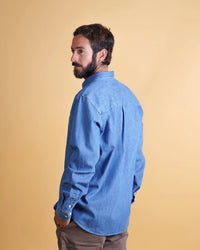 ELSK CHAMBRAY MEN'S BD SHIRT - Supermen.dk