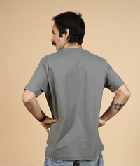 ELSK EARTH KARMA BRUSHED T - SHIRT Grey - Supermen.dk