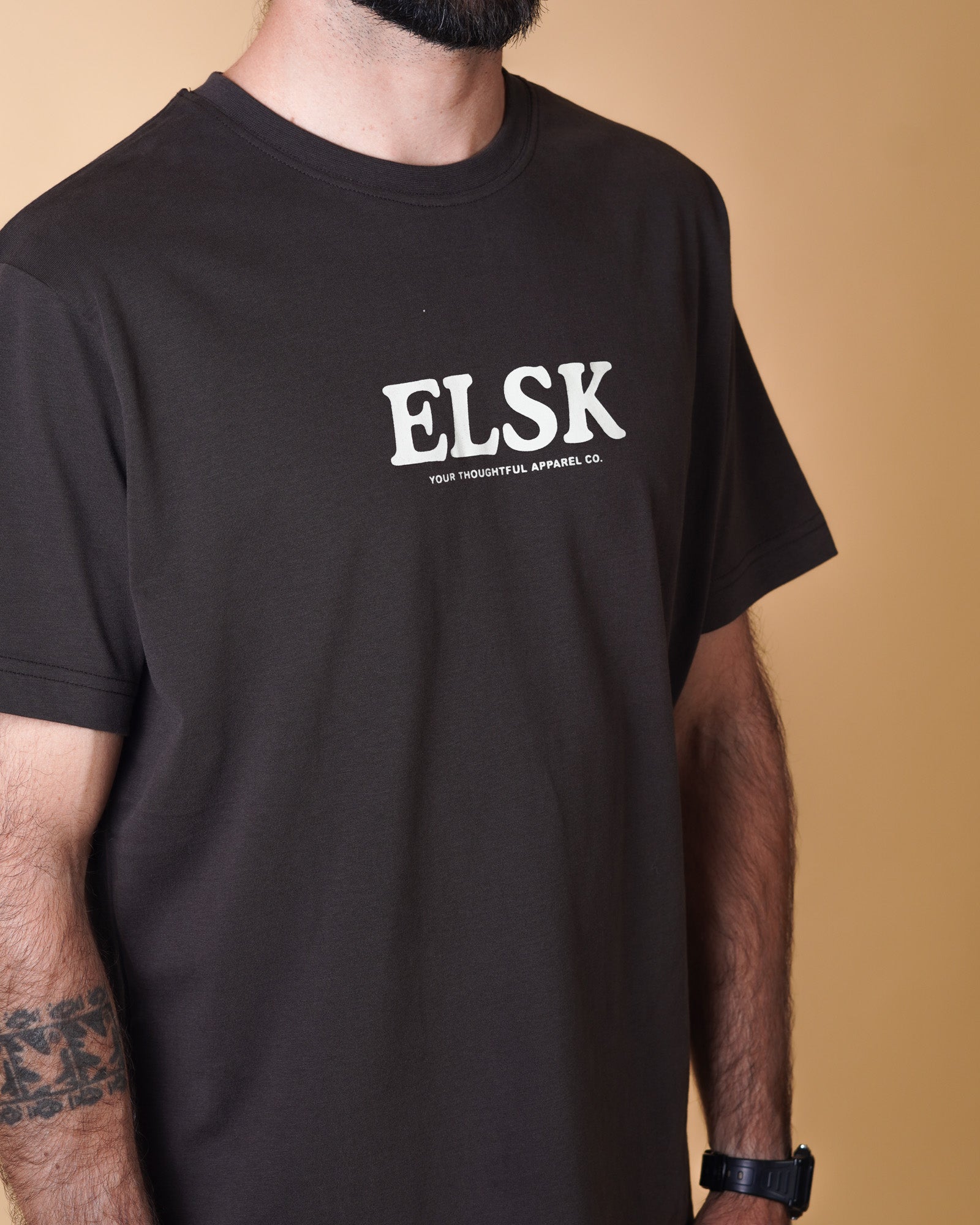ELSK ECHO MEN'S BRUSHED T - SHIRT - Supermen.dk