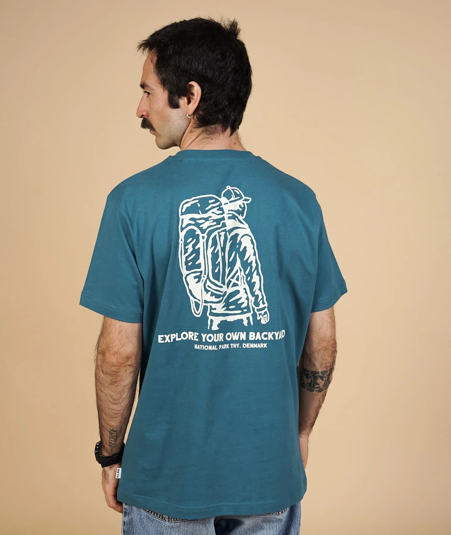 ELSK EXPLORE BP MEN'S BRUSHED T - SHIRT - Supermen.dk