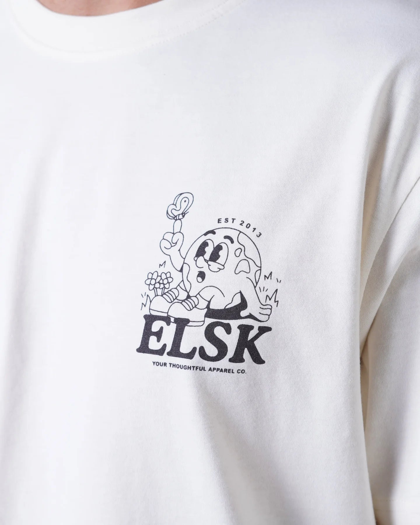 ELSK HARMONY CH MEN'S BRUSHED T - SHIRT - Supermen.dk