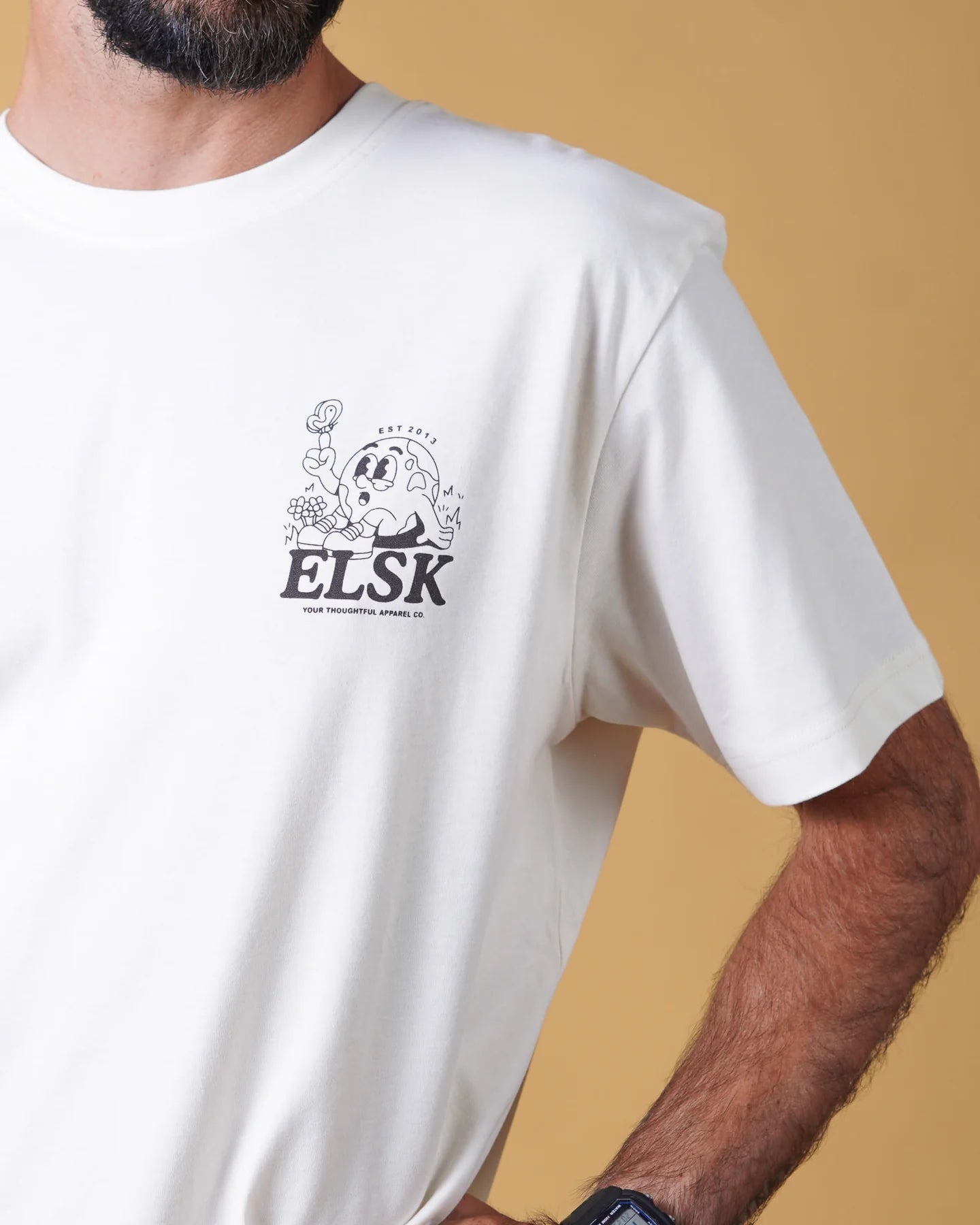 ELSK HARMONY CH MEN'S BRUSHED T - SHIRT - Supermen.dk