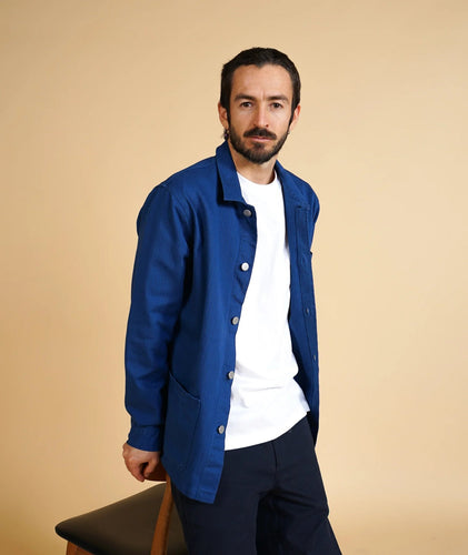 ELSK KILIAN MEN'S HERRINGBONE OVERSHIRT - Supermen.dk