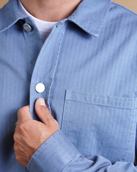 ELSK KILIAN MEN'S HERRINGBONE OVERSHIRT SB - Supermen.dk