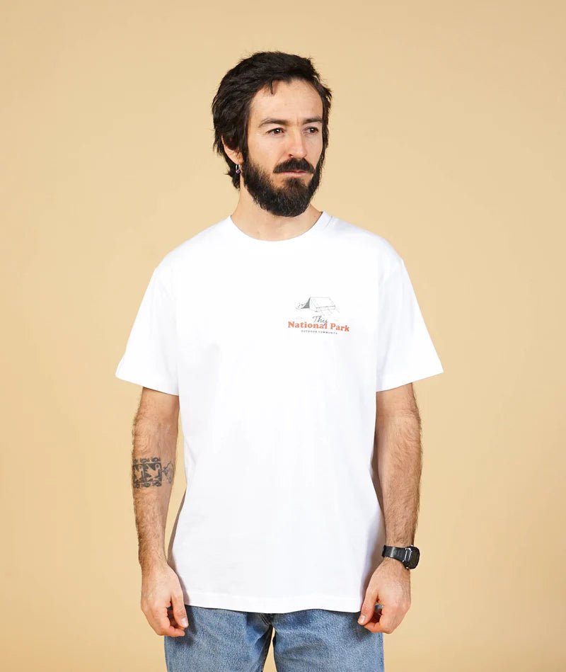 ELSK NATIONAL PARK CH MEN'S BRUSHED T - SHIRT - Supermen.dk