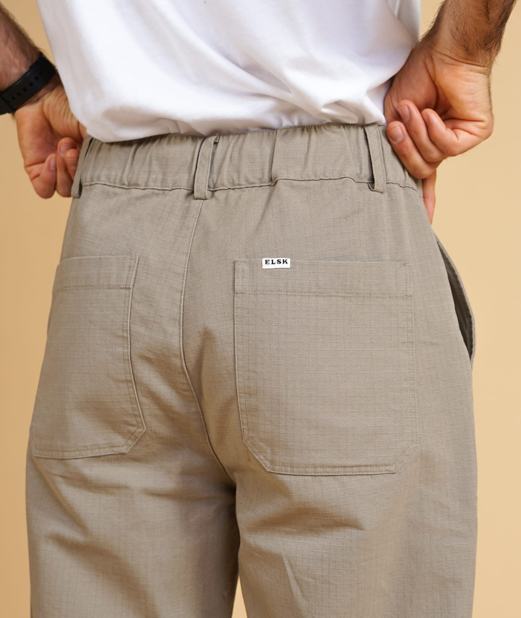 ELSK RIPSTOP MEN'S PANTS CASHEW BEIGE - Supermen.dk